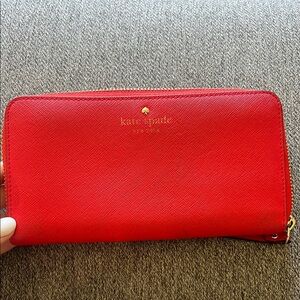 Kate Spade Red Wallet